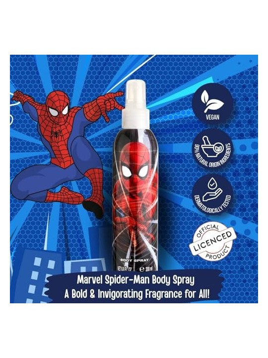 Marvel SPIDERMAN Profumo Fresco Spray 200ml unisex