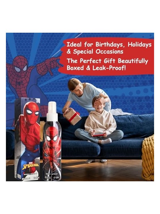 Marvel SPIDERMAN Profumo Fresco Spray 200ml unisex