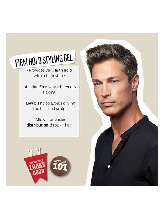 American Crew Gel modellante a tenuta ferma uomo 100ml