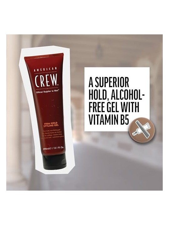 American Crew Gel modellante a tenuta ferma uomo 100ml