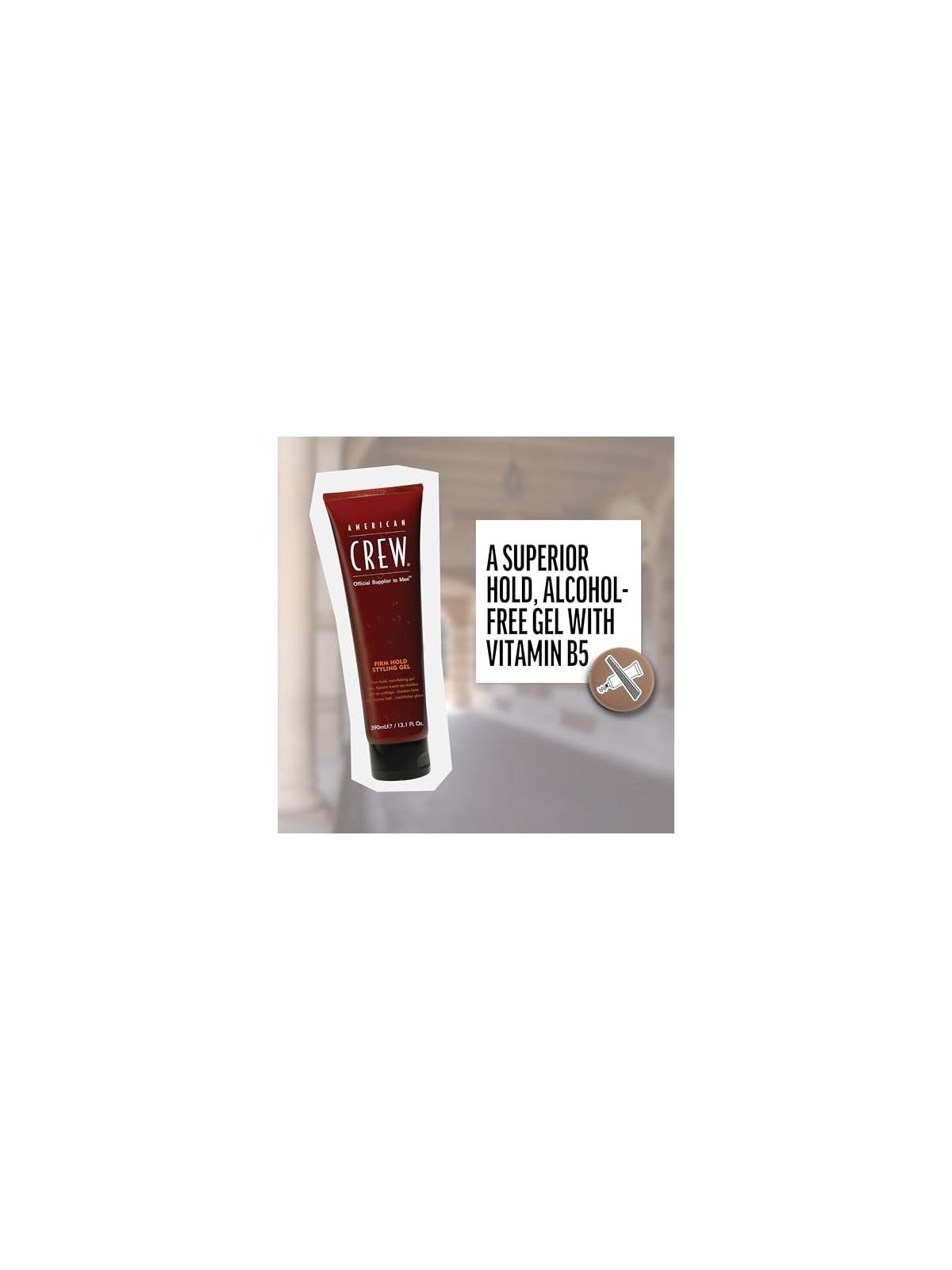 American Crew Gel modellante a tenuta ferma uomo 100ml