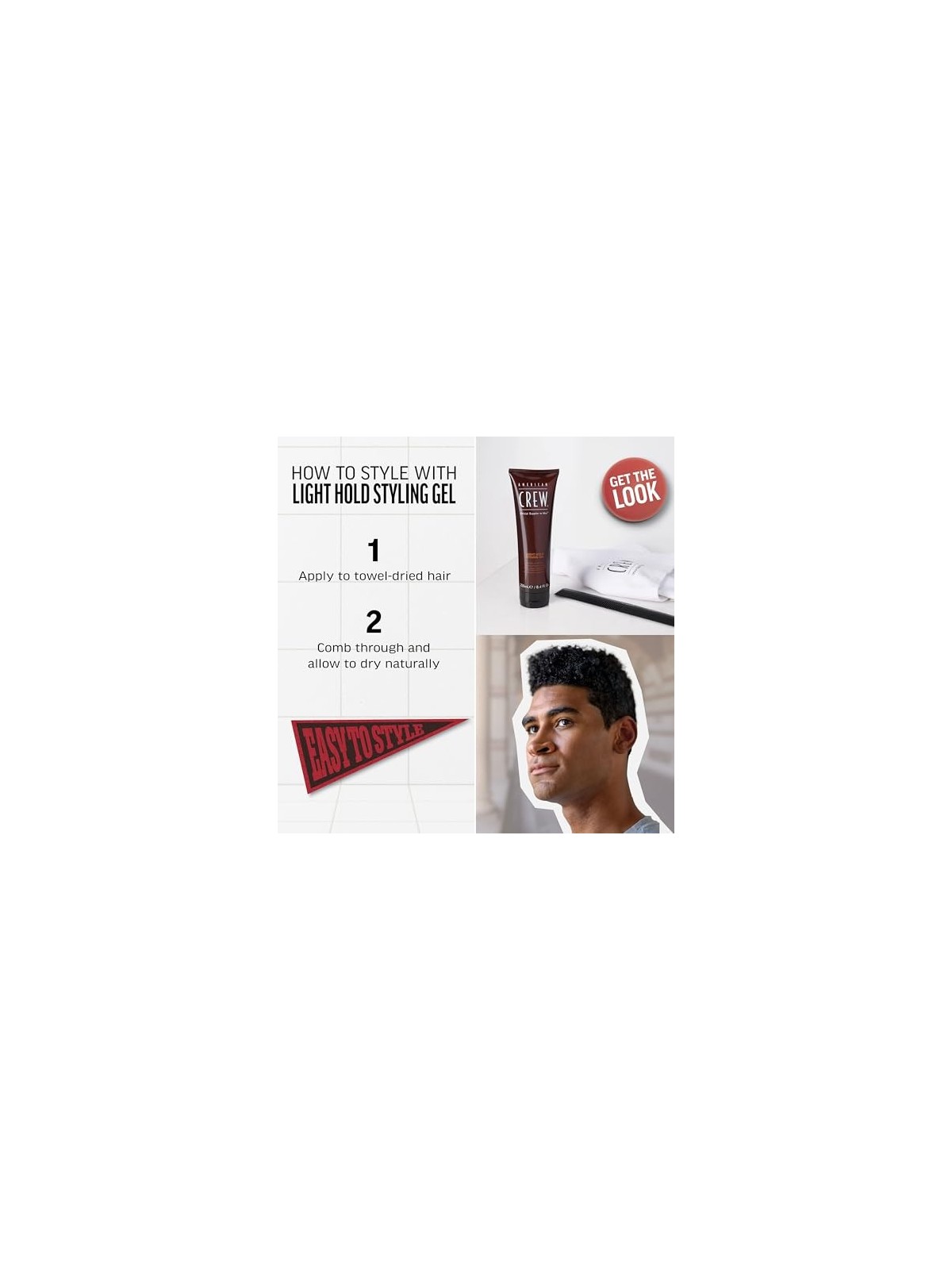 American Crew Gel Styling Tenuta Leggera 390 ml