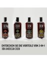 American Crew Tea Tree 3In1 Shampoo Conditioner & Body Wash uomo 450ml