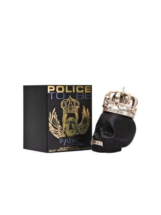 Police to be the king for man eau de toilette spray uomo 40ml Police www.essenzetotalstyle.com 