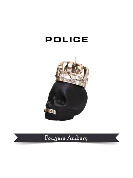 Police to be the king for man eau de toilette spray uomo 40ml Police www.essenzetotalstyle.com 