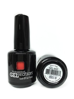 Jessica Geleration Colori Smalto Gel SemiPermanente GEL947 Bindi Rosso 15ml