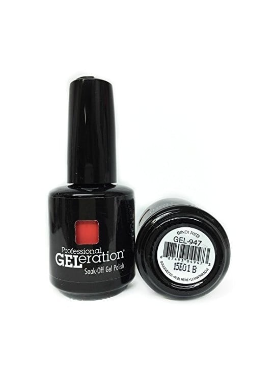 Jessica Geleration Colori Smalto Gel SemiPermanente GEL947 Bindi Rosso 15ml