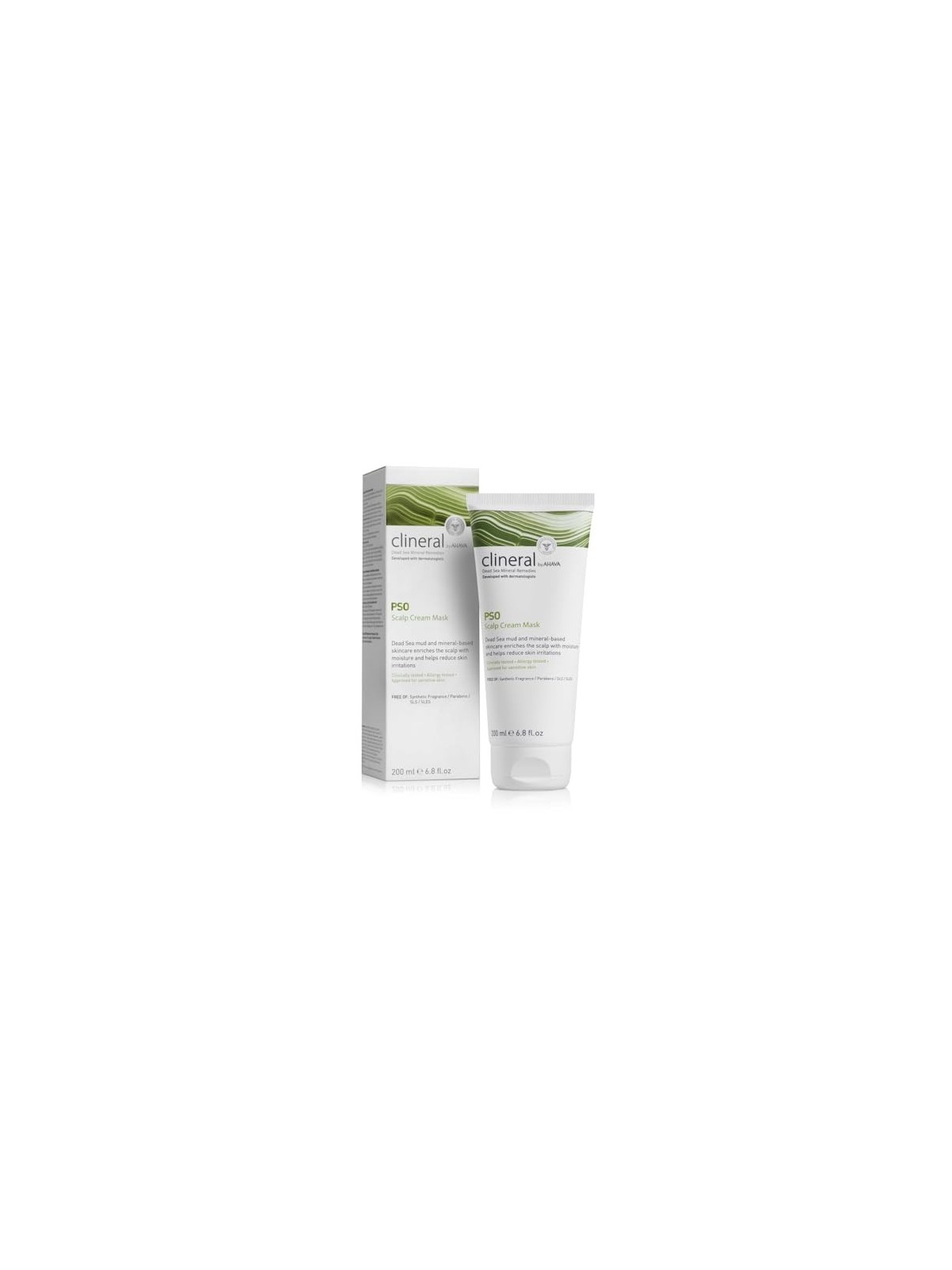 Ahava Clineral PSO Scalp Cream Mask unisex 200ml