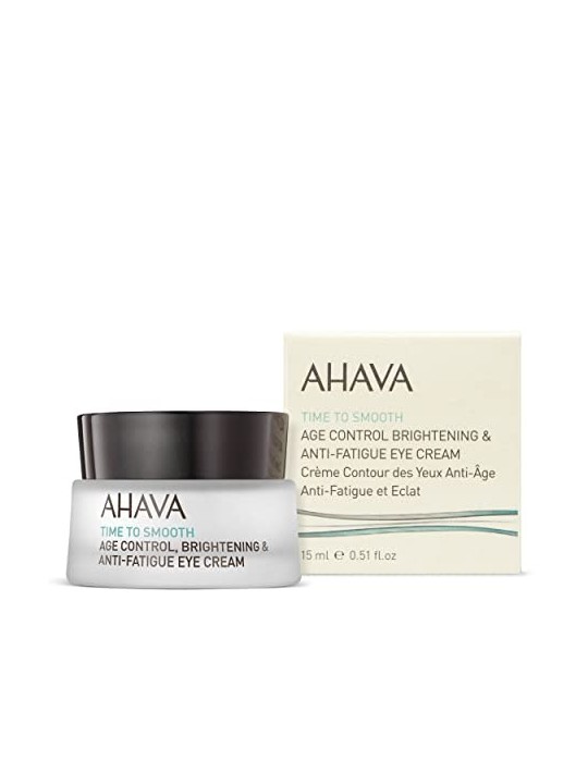 AHAVA Time to Smooth Age Control Crema contorno occhi illuminante e anti-fatica 15ml donna Ahava www.essenzetotalstyle.com 