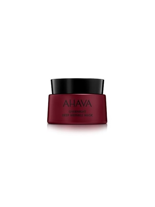Ahava Apple of Sodom Overnight Deep Wrinkle Mask donna 50ml Paraben Free Ahava www.essenzetotalstyle.com 