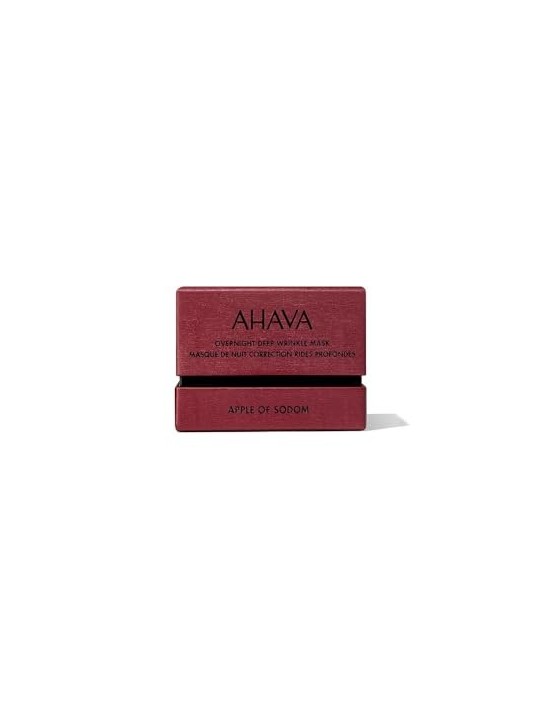 Ahava Apple of Sodom Overnight Deep Wrinkle Mask donna 50ml Paraben Free Ahava www.essenzetotalstyle.com 