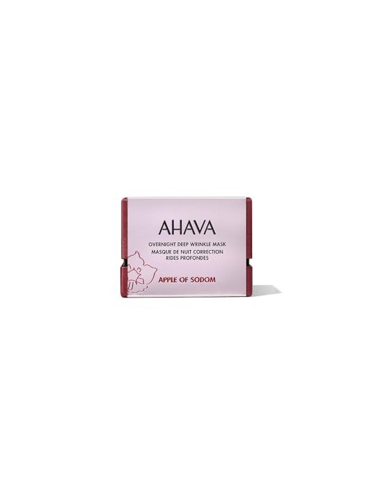 Ahava Apple of Sodom Overnight Deep Wrinkle Mask donna 50ml Paraben Free Ahava www.essenzetotalstyle.com 