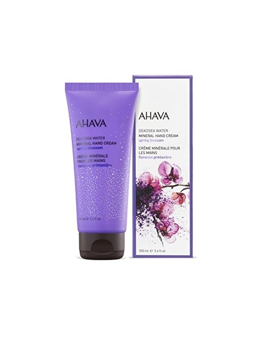 Ahava Deadsea Water Mineral Hand Cream donna 100ml Spring Blossom Ahava www.essenzetotalstyle.com 