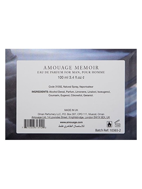 Amouage Memoir Man eau de parfum uomo 100ml