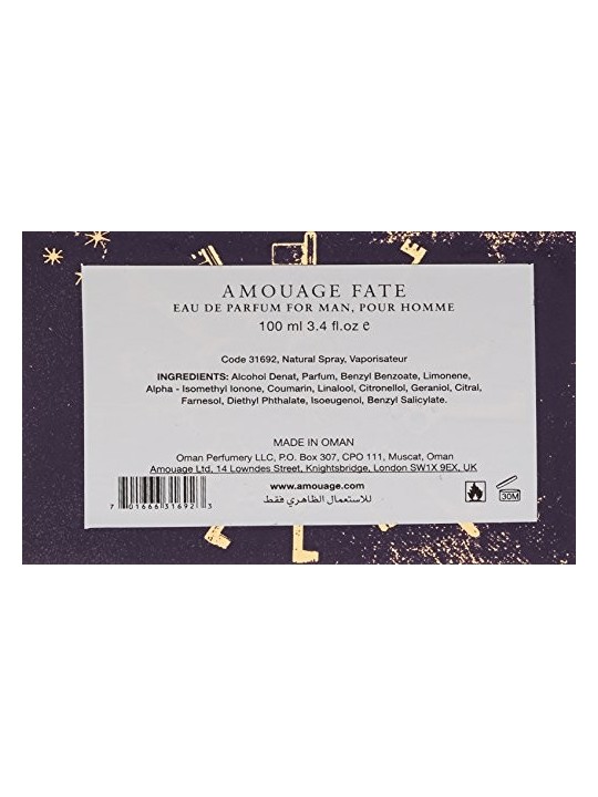 Amouage Fate for Men Eau de Parfum 100ml