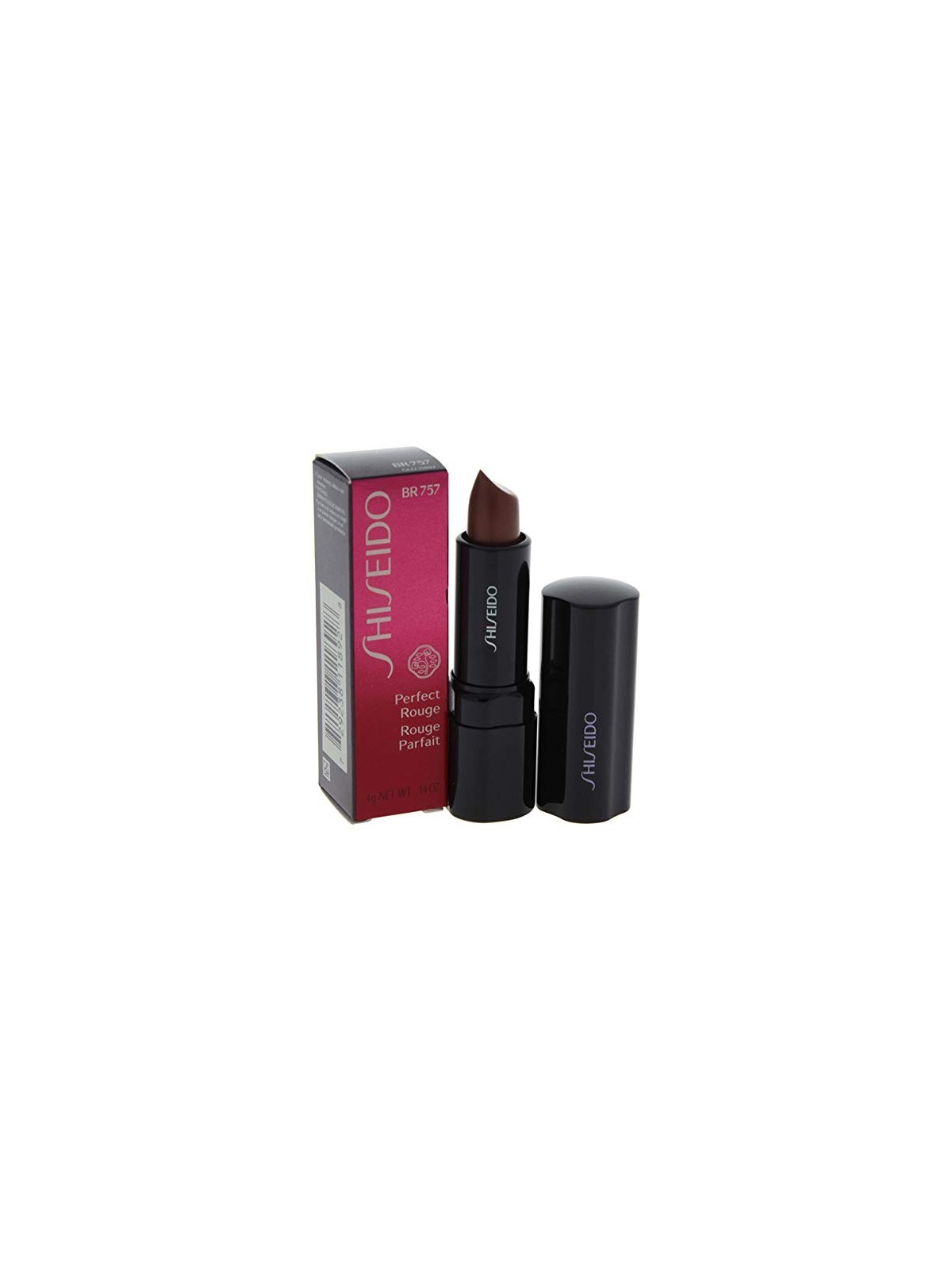 Shiseido Perfect Rouge Br757 Noce Nera 4g