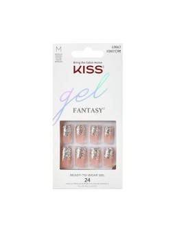 Kiss My Face 60663 Gel Fantasy Nails 24 pz Unghie gel donna