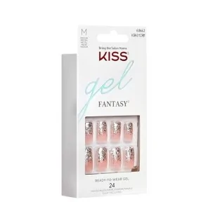 Kiss My Face 60663 Gel Fantasy Nails 24 pz Unghie gel donna