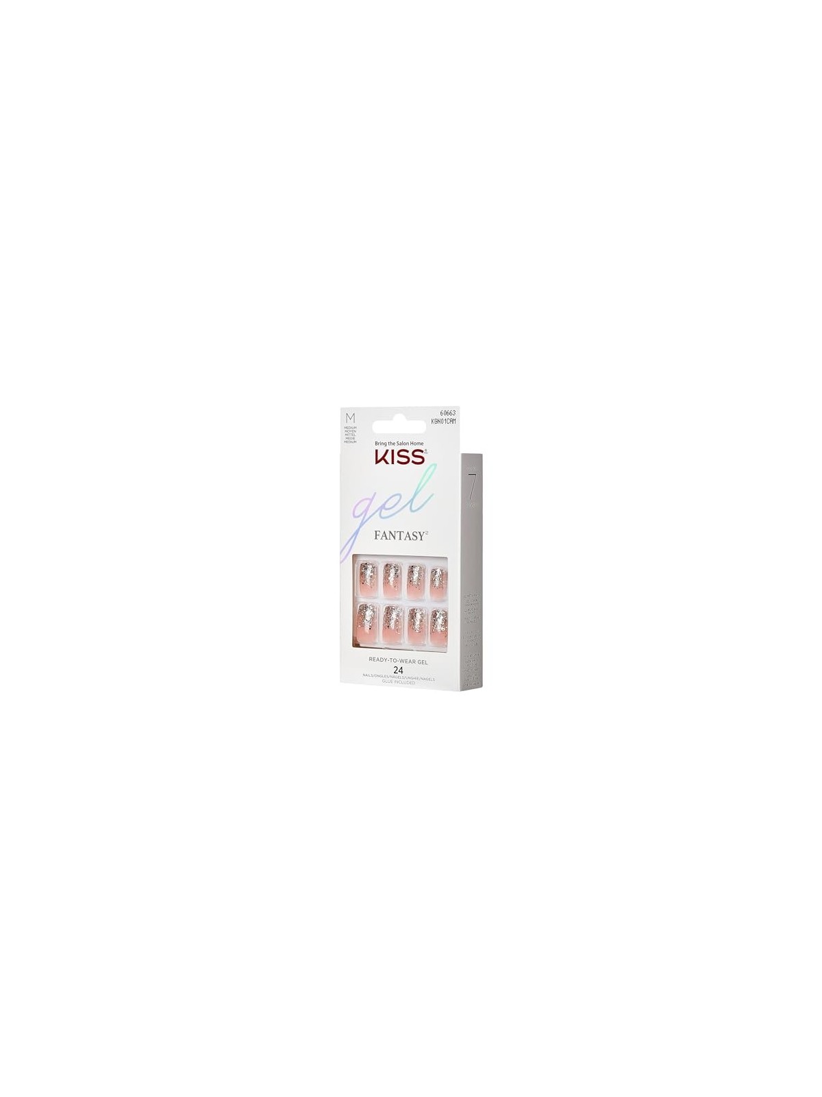 Kiss My Face 60663 Gel Fantasy Nails 24 pz Unghie gel donna
