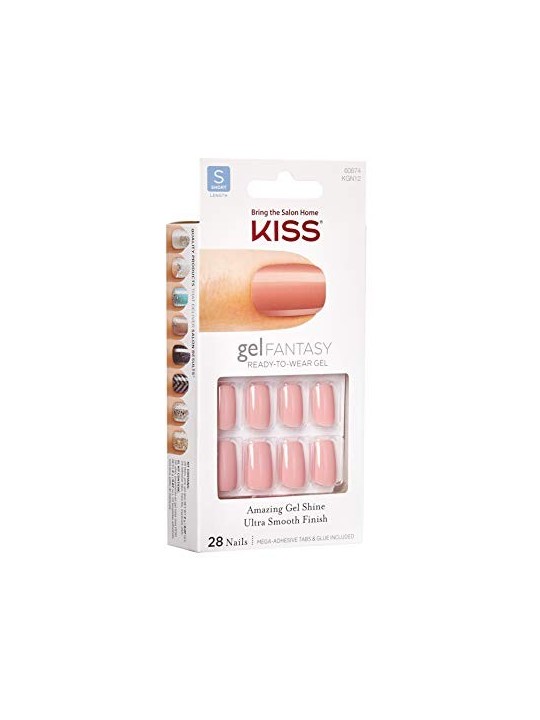 Kiss My Face 60674 Gel Fantasy Nails 28 pz Unghie gel donna