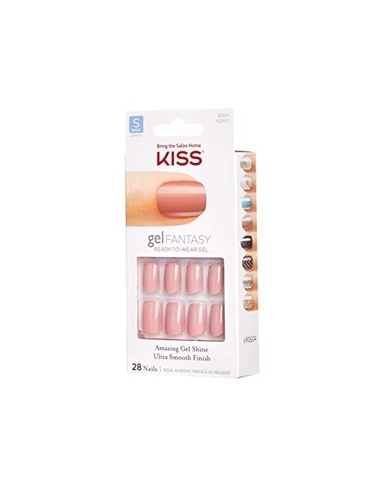 Kiss My Face 60674 Gel Fantasy Nails 28 pz Unghie gel donna