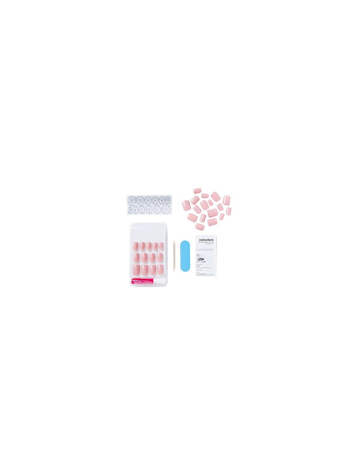 Kiss My Face 60674 Gel Fantasy Nails 28 pz Unghie gel donna