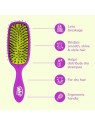 Wet Brush Spazzola per capelli Shine Enhancer Viola donna