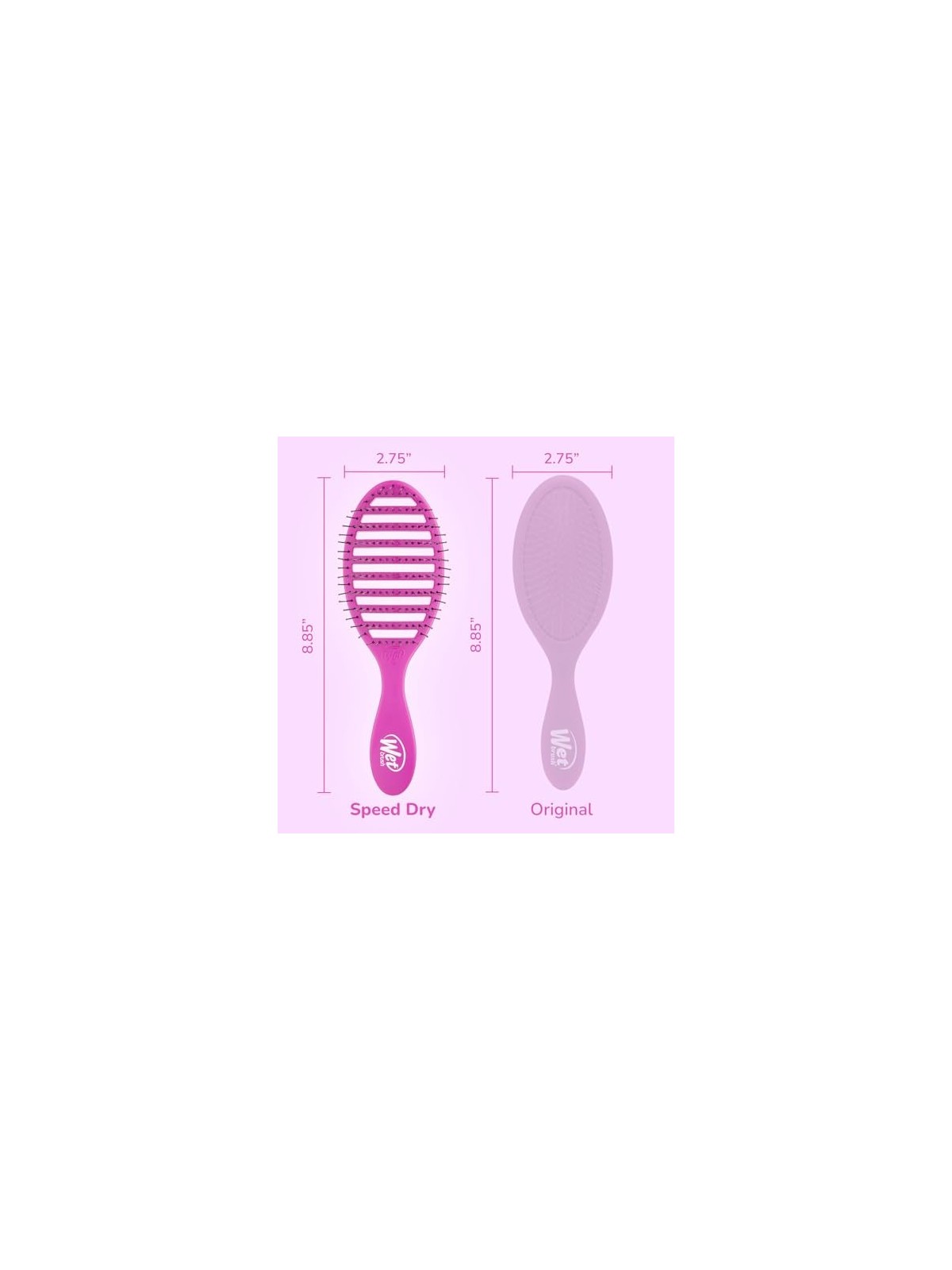 Wet Brush Speed Dry Hairbrush Purple