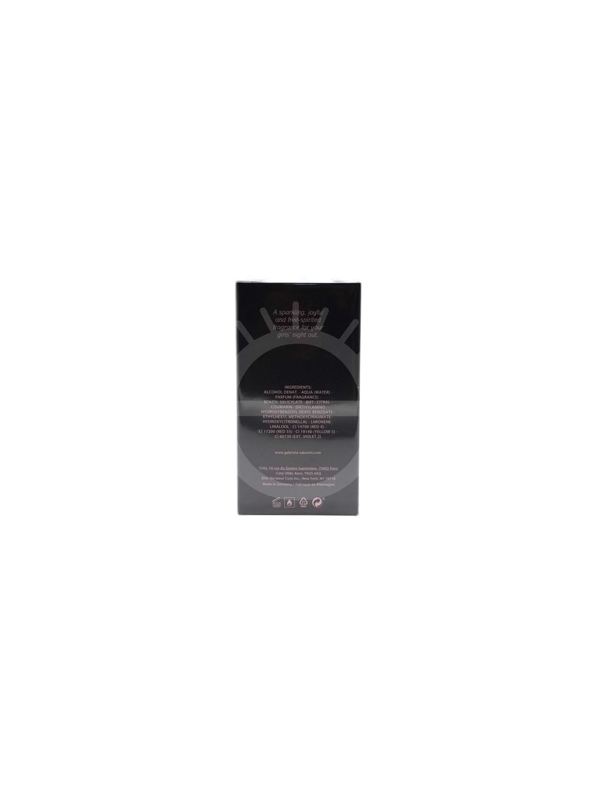 Gabriela Sabatini La signorina Gabriela Night eau de toilette donna 20ml