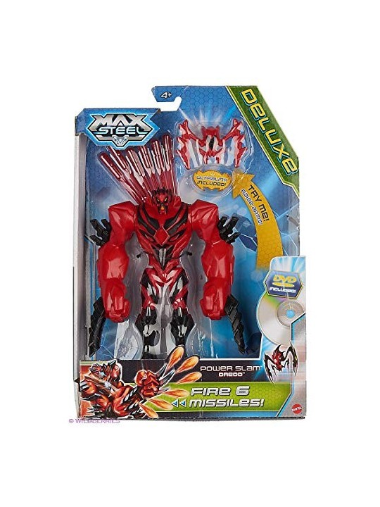 Max Steel Deluxe Figure dAzione Miles Dredd per Bambini dai