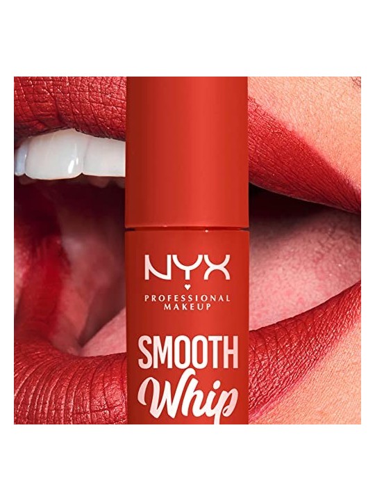 Rossetto matte Nyx Professional Make Up SMOOTH WHIPE pelliccia finta 4ml