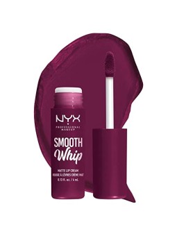 Nyx Professional Make Up SMOOTH WHIPE crema per labbra opaca in berry bed 4ml donna