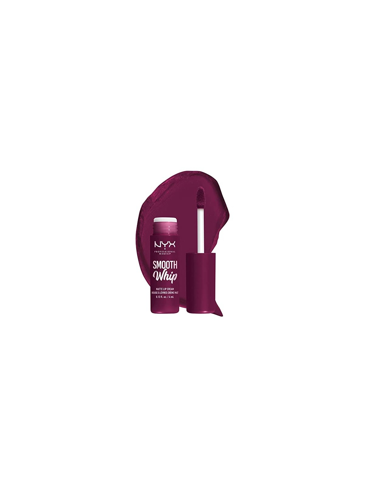 Nyx Professional Make Up SMOOTH WHIPE crema per labbra opaca in berry bed 4ml donna