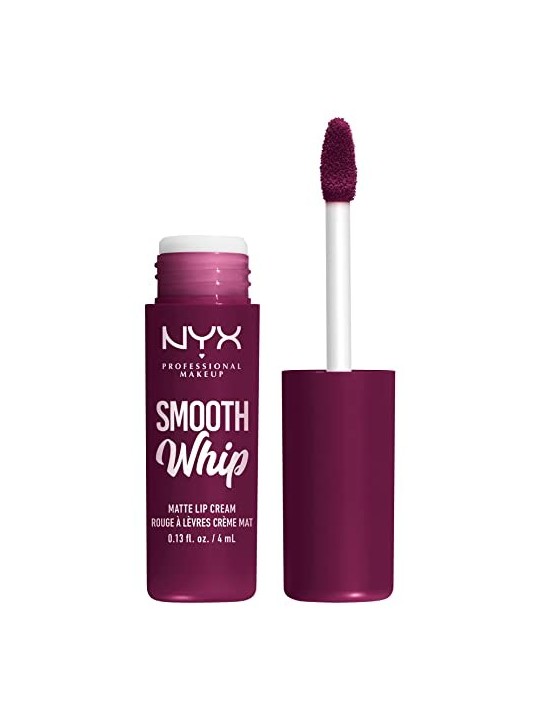 Nyx Professional Make Up SMOOTH WHIPE crema per labbra opaca in berry bed 4ml donna