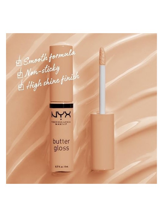 Nyx Professional Make Up BUTTER GLOSS biscotto della fortuna unisex