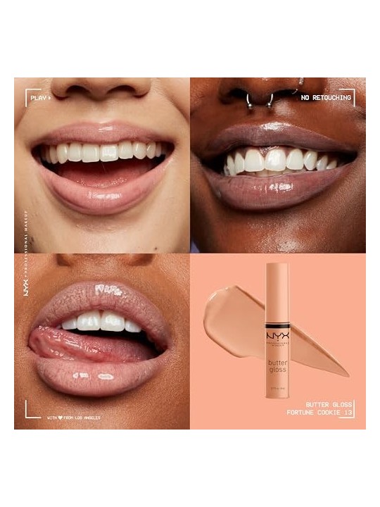 Nyx Professional Make Up BUTTER GLOSS biscotto della fortuna unisex