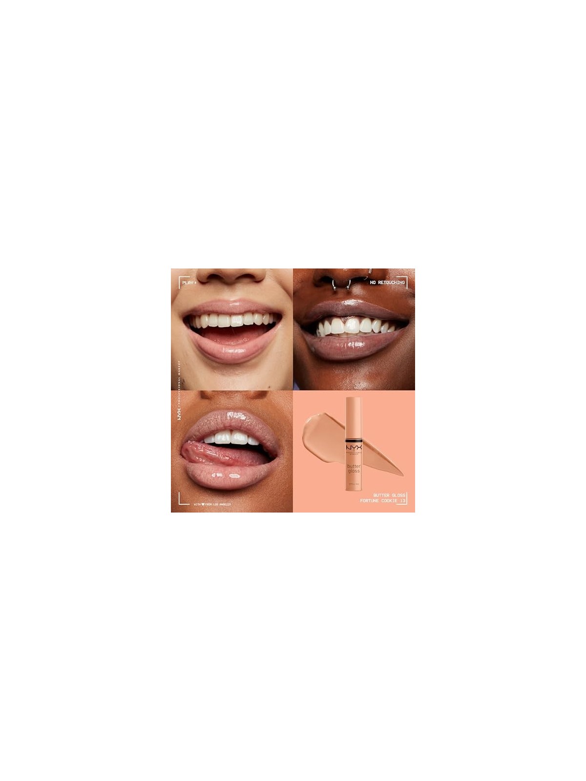 Nyx Professional Make Up BUTTER GLOSS biscotto della fortuna unisex