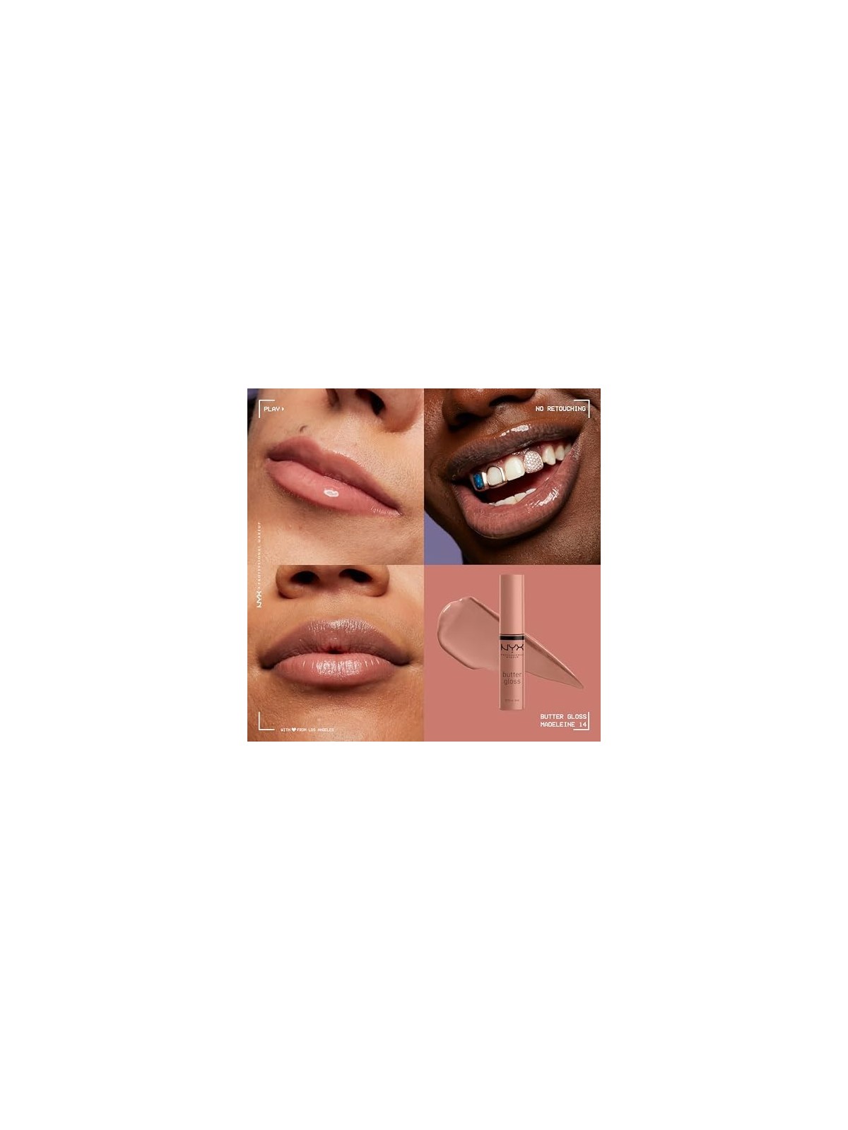Nyx Professional Make Up BUTTER GLOSS madeleine unisex