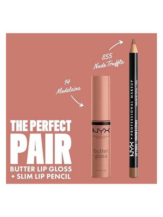 Nyx Professional Make Up BUTTER GLOSS madeleine unisex