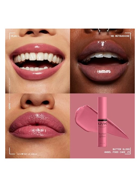 Nyx Professional Make Up BUTTER GLOSS torta angelo unisex