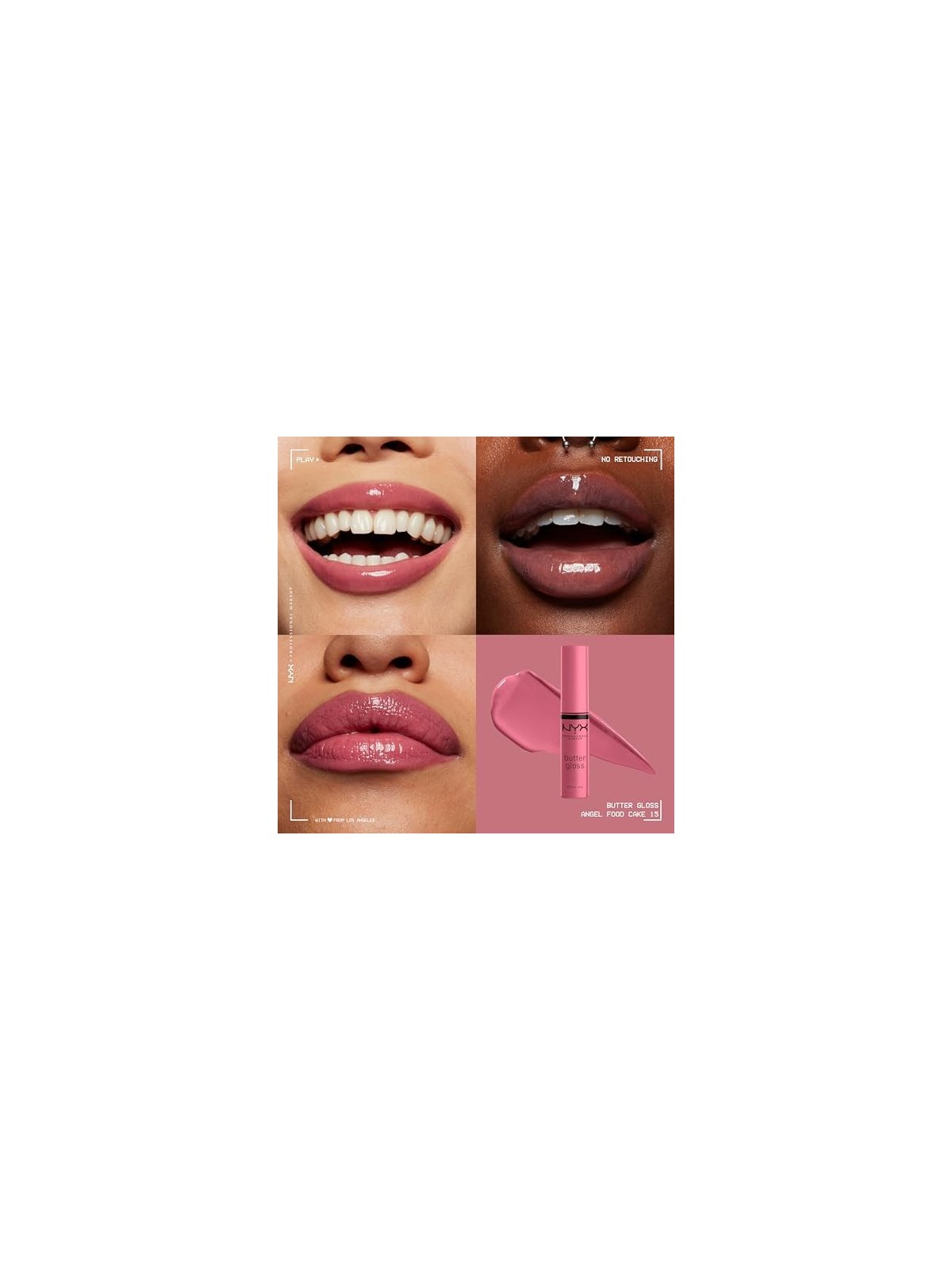 Nyx Professional Make Up BUTTER GLOSS torta angelo unisex