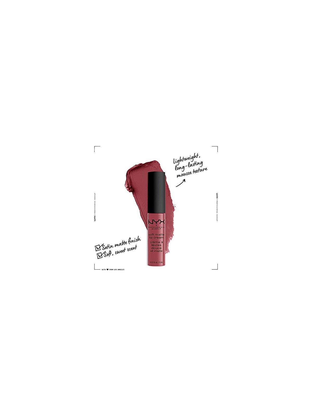 Rossetto Nyx Professional Make Up Rossetto Cremoso Soft Matte Budapest 65 gr unisex