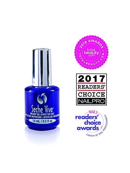 Seche VIVE Instant Gel Effect Top Coat 14ml