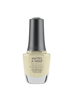 Morgan Taylor MATTES A WRAP Top Coat 15ml unisex