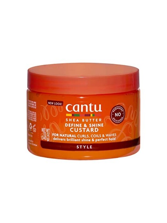 Cantu Budino Definisci e Lucida 340 gr per Capelli Naturali Donna