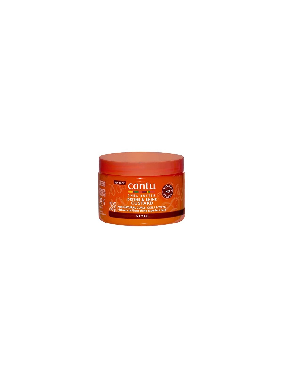 Cantu Budino Definisci e Lucida 340 gr per Capelli Naturali Donna