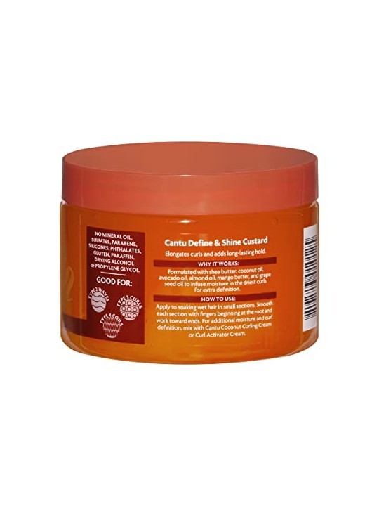 Cantu Budino Definisci e Lucida 340 gr per Capelli Naturali Donna