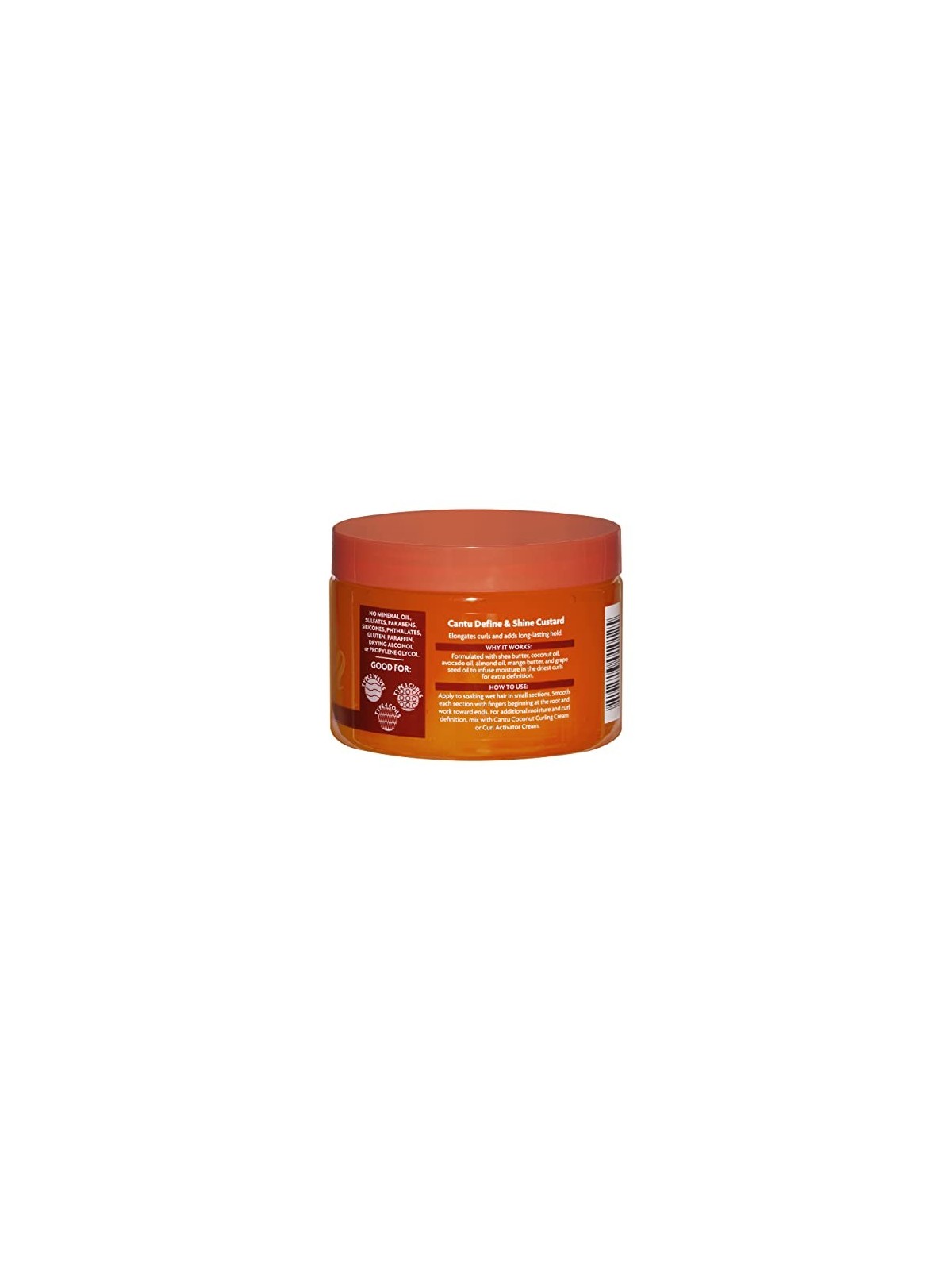Cantu Budino Definisci e Lucida 340 gr per Capelli Naturali Donna