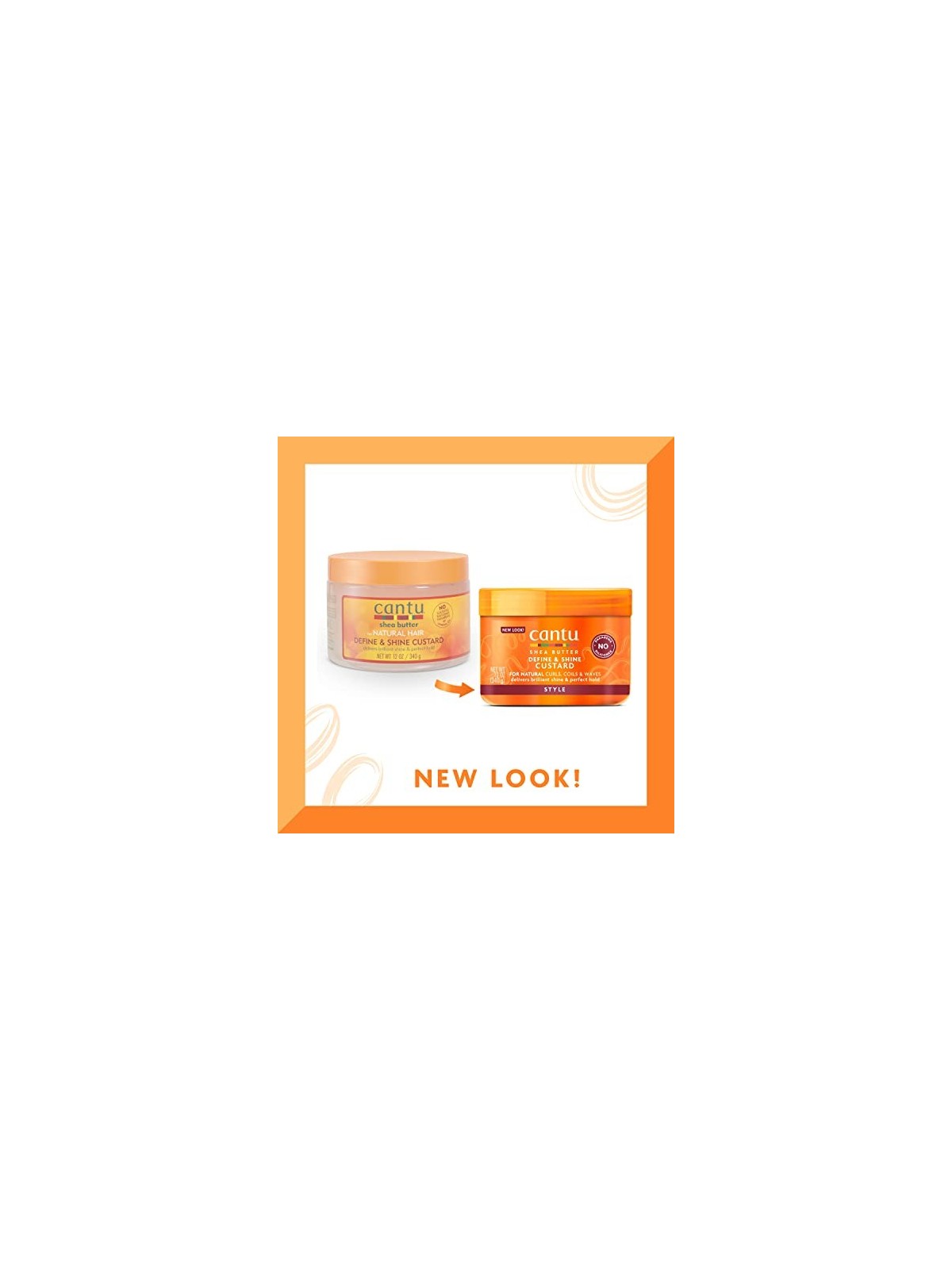 Cantu Budino Definisci e Lucida 340 gr per Capelli Naturali Donna
