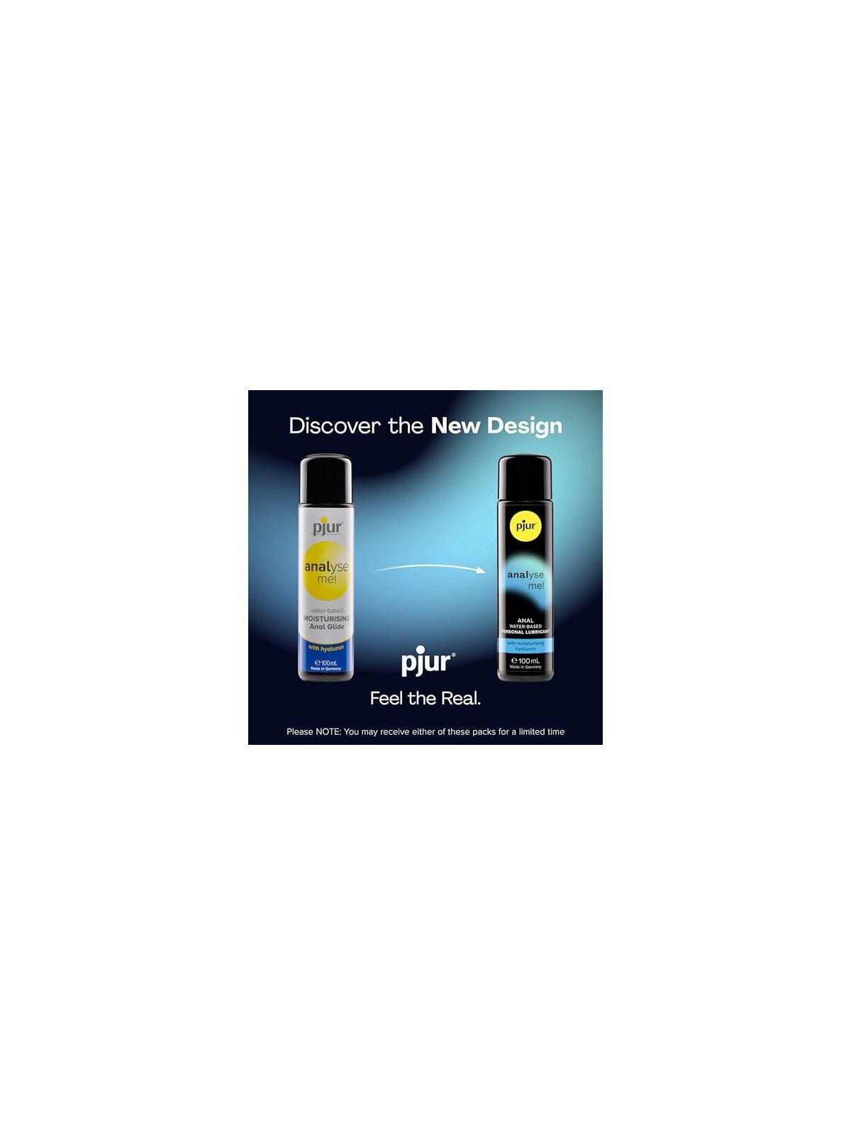 PJUR Analizzami Lubrificante ad acqua Water Anal Glide per il sesso anale 100ml